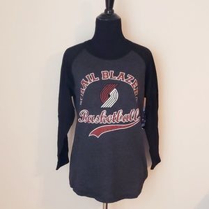 Women's Portland Trailblazers 3/4 Sleeve Tee